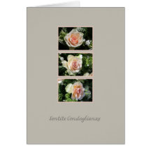 italian Sympathy Sentite Condoglianze Greeting Cards