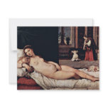 Italian: Venere Di Urbino, Venus Of Urbino invitations