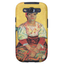 Italian Woman portrait painting  Vincent van Gogh Galaxy S3 Covers