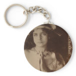 Italian Woman Praying Keychains
