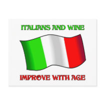Italians And Wine, Improve With Age