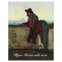 Italians On The Pincio Hill (Rome) By Grigorescu Personalized Flyer