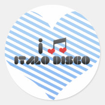 Italo Disco Stickers