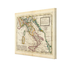Italy 4 stretched canvas print