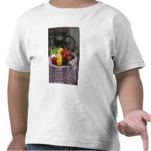 Italy, Brescia Province, Gargnano. Table with T-shirts
