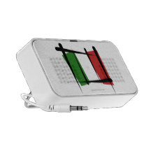 Italy Brush Flag Speaker System