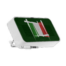 Italy Brush Flag Travel Speaker