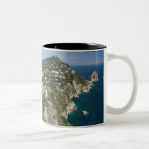 ITALY, Campania, (Bay of Naples), CAPRI: Mug
