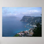 Italy - Capri towards Sorrento posters