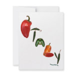 Italy Chilli Peppers invitations