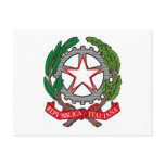 Italy Coat of Arms Postcard