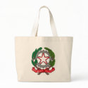 Italy Coat of Arms Tote Bag