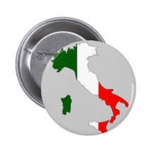 Italy flag map pin