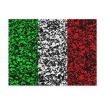 Italy - Flag postcards