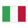 ITALY FLAG POST CARD