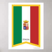 Italy Flag  Poster