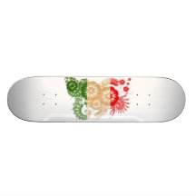 Italy Flag Skate Board Decks