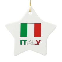 Italy Flag & Word