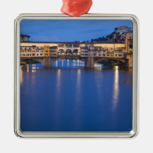 Italy, Florence, Night Reflections in the Ornaments