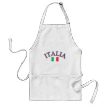 Italy football design aprons