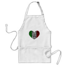 Italy Heart Apron