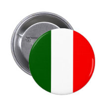 Italy High quality Flag Pinback Buttons