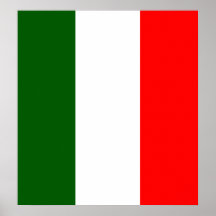 Italy High quality Flag Print
