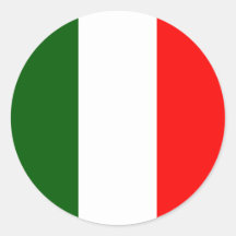Italy High quality Flag Sticker