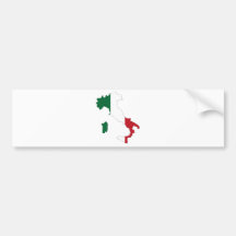 Italy / Italia Bumper Stickers