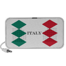 Italy Italian flag Travelling Speaker