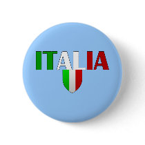 Italy logo flag of Italy shield for Italians Buttons