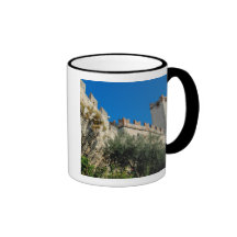 Italy, Malcesine, Lake Garda, Castle Scaligero Mug
