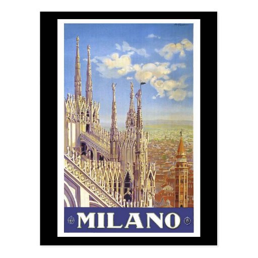 Italy Milan Assisi Napoli Verona San Remo Postcards