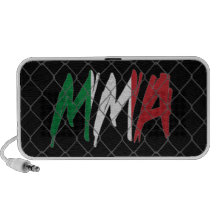 Italy MMA black doodle speaker