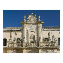 Italy, Puglia, Lecce, Piazza del Duomo, Palazzo Postcards