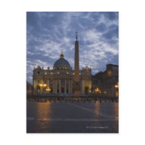 Italy, Rome, Vatican City, St. Peter's Basilica Post Card