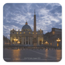 Italy, Rome, Vatican City, St. Peter's Basilica Square Sticker