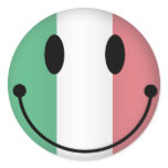 Italy Smiley stickers