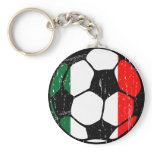 Italy Soccer Ball Keychain