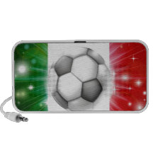 Italy soccer flag mini speaker