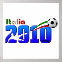 Italy Soccer Italia 2010 logo posters
