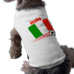 Italy Soccer Team pet clothing