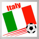 Italy Soccer Team posters