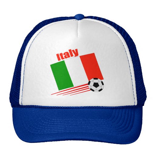 Italy Soccer Team Trucker Hats