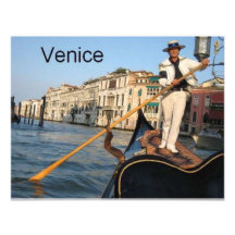 Italy Venice gondola (St.K) Invites