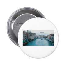 Italy Venice Grand Canal  (St.K) Button