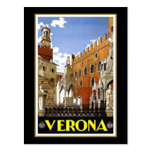Italy Verona Post Card