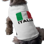Italy Vintage Flag pet clothing