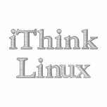 iThink Linux, Designs by Che Dean Embroidered Hoodie