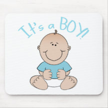 It's a Baby Boy! Mouse Pad